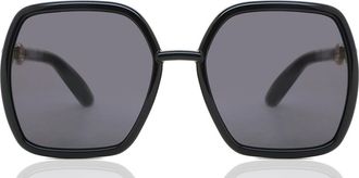 Gucci GG0890S 001 Womens Sunglasses Black Size 55 - Free RX Lenses - Free RX Lenses