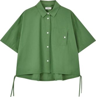 TOMBOY blouse met korte mouwen - Groen