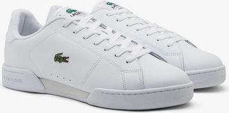 Lacoste Mens Lacoste Mens Carnaby Cup Sneakers - White/White 21G - Size: 11
