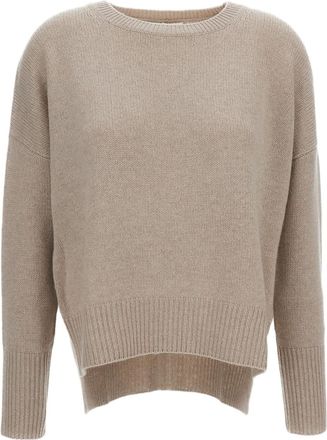 Lisa Yang Beige Mila Premium Cashmere Sweater