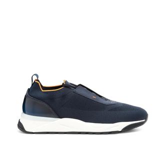 Santoni Heren, Schoenen, Blauw, Maat: 43 EU
