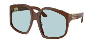 Miu Miu MUA07S 24D20R Womens Sunglasses Brown Size 59
