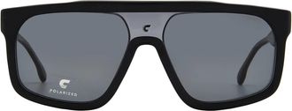 Carrera Polarized Grey Browline Mens Sunglasses CARRERA 1061/S 008A/M9 59
