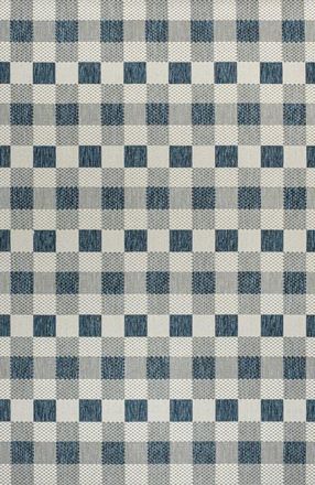 Jonathan Y Designs Darcy Traditional Geometric Bold Gingham Indoor/Outdoor Area Rug in Navy/cream at Nordstrom, Size 3Ft 0In X 5Ft 0In