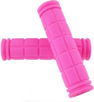 OEM Manillares De Bicicleta (2 Pares) Antideslizantes De Goma Rosa