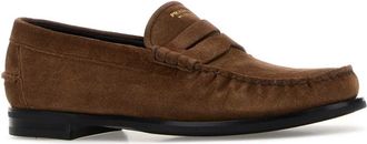 Prada Mens Formale Loafer Brown Suede
