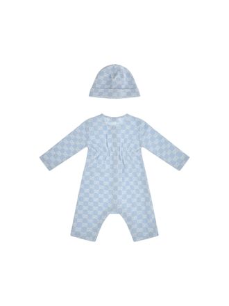 Gucci GG Cotton Piqu&eacute; Bodysuit - Blue