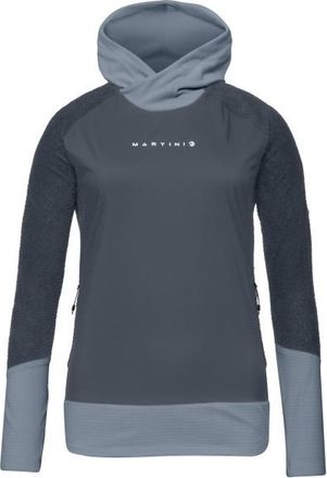 Martini Wildtrack Rock IN Hybrid Hoodie Fleecepullover f&uuml;r Damen | blau
