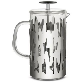 Alessi Barkoffee Bm12/8 - Cafetera A Filtro-presi&oacute;n En Acero Inoxidable 18/10, Pulido