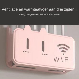 OEM Router Para Montaje En Rack, Soporte De Pared Adhesivo, Organizador Que Ahorra Espacio Con Dise&ntilde;o Ligero Y Duradero, Control Remoto Equipos Wi