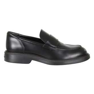 Hogan Schoenen, Heren, Zwart, 42 1/2 EU, Leer, Urbano Loafer