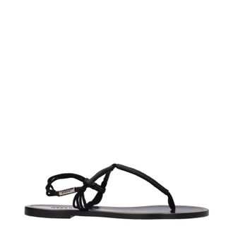 Isabel Marant Isabel Marant Flip-Flops Frauen Leder schwarz