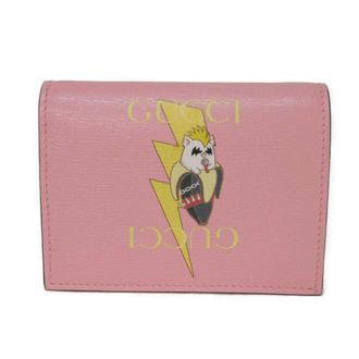 Gucci Light Pink Pink Leather Wallet (Bi-Fold) (Pre-Owned)