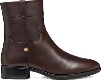 Geox Felicity leather boots - Brown