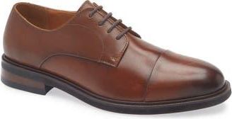 Nordstrom Rack Ryden Cap Toe Derby in Brown Leather at Nordstrom Rack, Size 11.5
