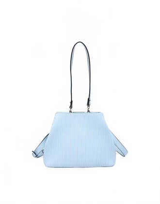 Jen & Co. Womens Dove Pleated Satchel Bag In Glacial Blue