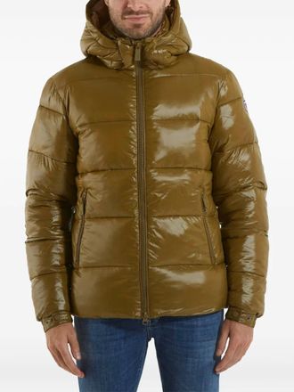 Rossignol hooded quilted jacket - men - Polyamide - L - Green