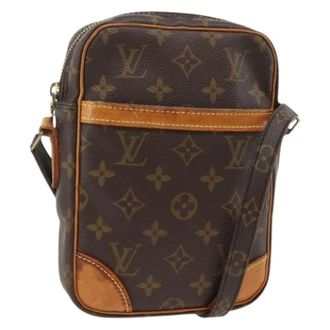 Louis Vuitton Pre-owned Cross Body Bags, female, Brown, Size: ONE SIZE Pre-owned Danube Shoulder Bag
