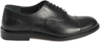 Jerold Wilton Cap-Toe Oxford - Heren - Nette schoenen - Zwart - 46 EU - Leer - Schoenen