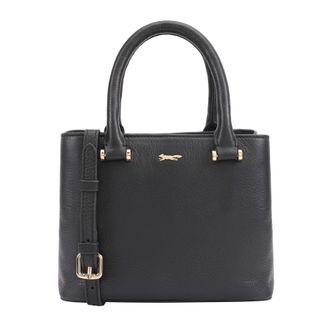 Paul Costelloe Womens Pinka Black Leather Multi Way Bag - One Size