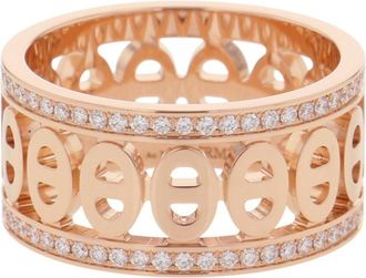 Herm&egrave;s Pink Gold Pink Gold (18K) Band Ring (Pre-Owned)