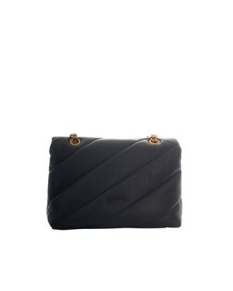 Pinko Love Puff Shoulder Bag - Brown
