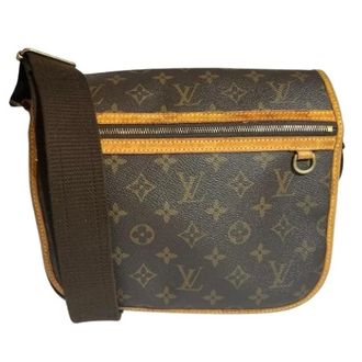 Louis Vuitton Pre-owned Cross Body Bags, female, Brown, Size: ONE SIZE Pre-owned Messenger Bosphore PM Monogram Shoulder Bag