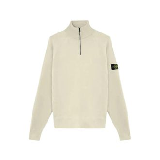 Stone Island Pull Stone H26 - Heren - Coltruien - Beige - S - Truien & Vesten