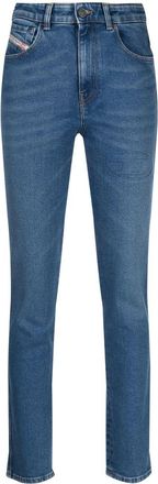 Diesel 1994 tapered jeans - women - Cotton/Polyester/Spandex/Elastane - 25/32 - Blue