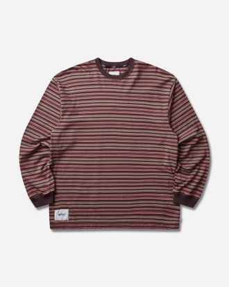 Wtaps Men s BDY 01 Longsleeve T-Shirt Brown