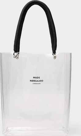 Mads Norgaard Womens Craze Vinnie transparent tote bag
