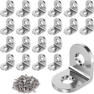 OEM Conectores De Esquina / Conectores Para Armarios / Conectores Para Muebles / Conector De Esquina 20 Piezas 20x20x16 Mm