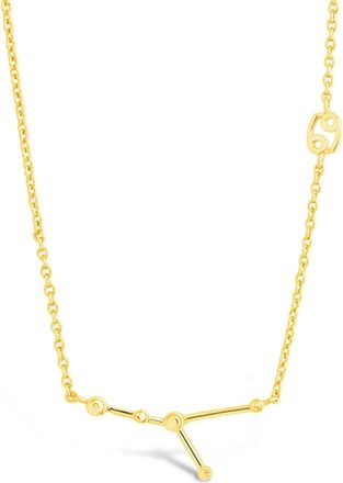 Sterling Forever Station Constellation Pendant Necklace