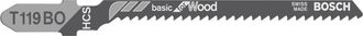 Bosch Hoja De Sierra De Calar T119bo, 100 Unidades - B 2608637879
