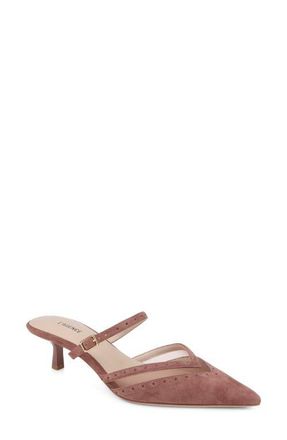 L'agence Shelbie Mule in Hazel Suede at Nordstrom, Size 7.5