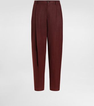 Dolce & Gabbana Pantalone - Man Pants And Shorts Multi-colored Linen 54