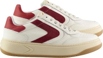 Valsport Schoenen, Heren, Veelkleurig, 44 EU, Klassieke Bianco Rosso Sneakers