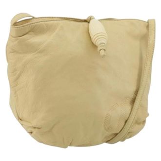 Loewe Pre-owned Cross Body Bags, female, Beige, Size: ONE SIZE Pre-owned Shoulder Bag