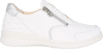 Ganter Wide Fit Sneaker - Dames - Sneakers - Wit - 40 1/2 EU - Leer - Schoenen