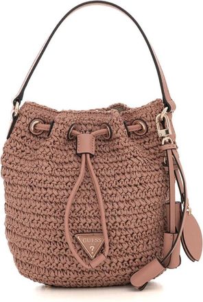 Guess Tassen, Dames, Rood, ONE Size, Ofelia Top Handle Bucket Bag