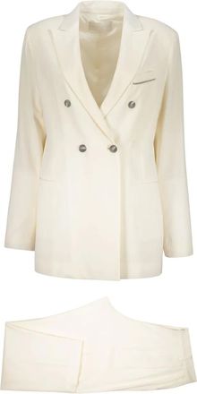 Fabiana Filippi Completo con strass - Bianco