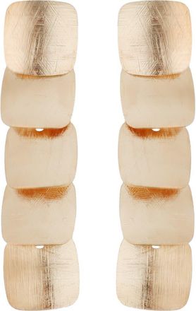 Panacea Textured Square Linear Drop Earrings in Gold at Nordstrom Rack