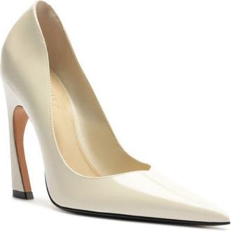 Schutz Lexi Pointed Toe Pump in Sugar White at Nordstrom, Size 6.5