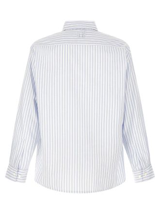 Jacquemus Striped Cotton Shirt - Blue