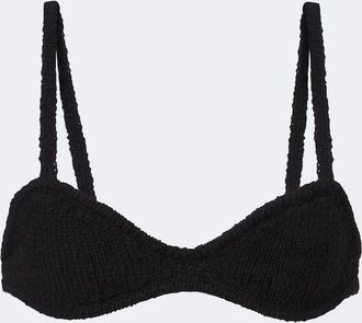 Aya Muse Kena knitted cotton bra top