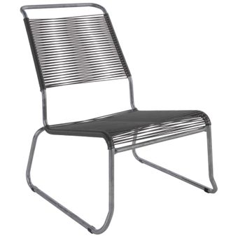 Schubiger M&ouml;bel Spaghetti-Kufen-Lounger-Hochlehner S&auml;ntis