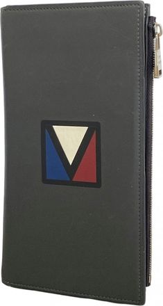 Louis Vuitton Gray Long Wallet (Bi-Fold) (Pre-Owned)