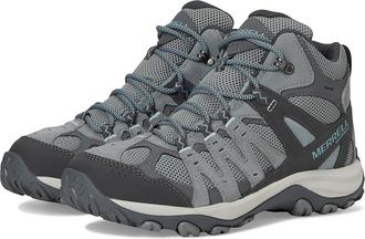 Merrell Accentor 3 Mid Wp Womens Shoes Monument 1 : 10.5 M, Leather/Textile