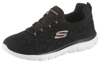 Skechers Slip-On Sneaker »Summits« Slipper, Freizeitschuh, Komfortschuh mit Memory Foam