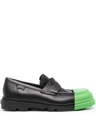 Camper Junction leren loafers - Zwart